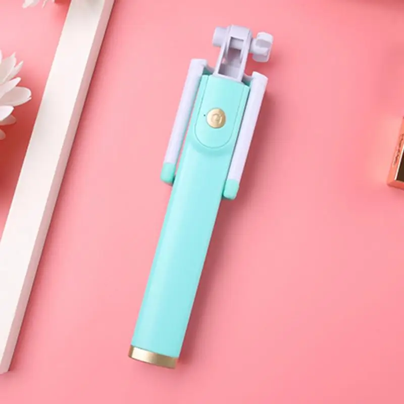 Новый портативный селфи палка ручной монопод + Bluetooth пульт дистанционного