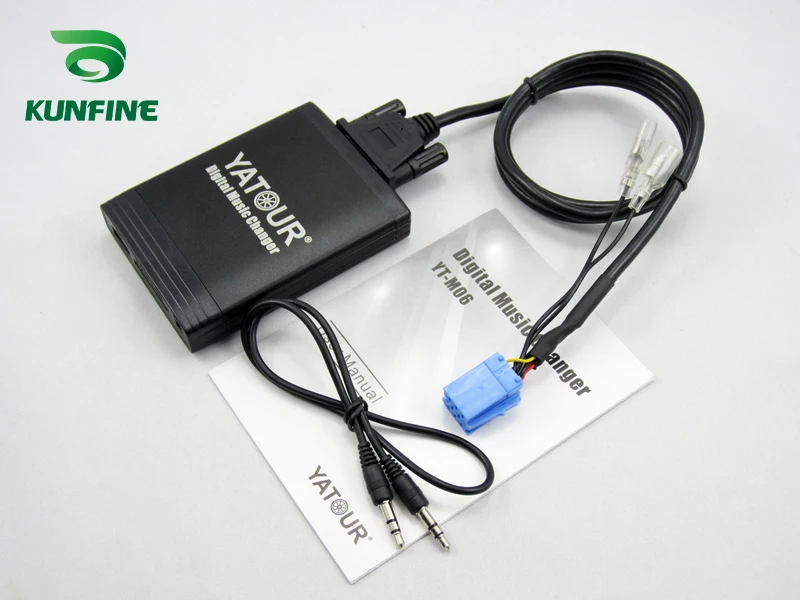 Автомобильный цифровой музыкальный адаптер Переходник USB SD Aux MP3 интерфейс