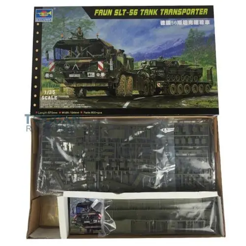 Trumpeter 1/35 немецкая модель SLT 56 Tank трактор грузовик 00203 статическая игрушечный