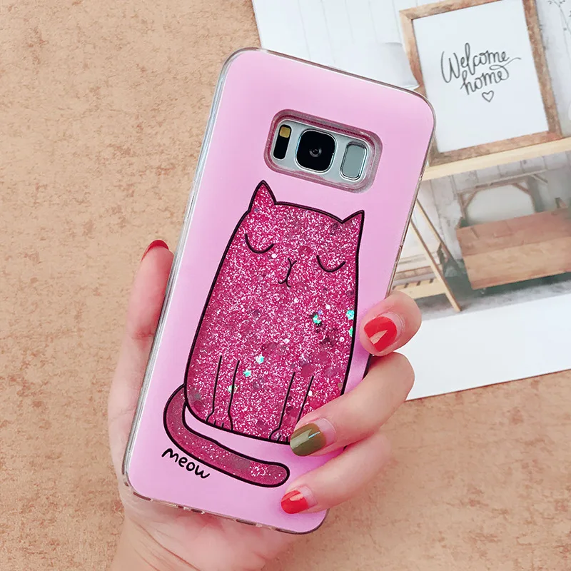 XINDIMAN Quickstand phone case for samsung S8 S8plus S9 S9plus silicone cover J3 J5 J7 2016 A3 A5 A7 2017 A8 A8plus |