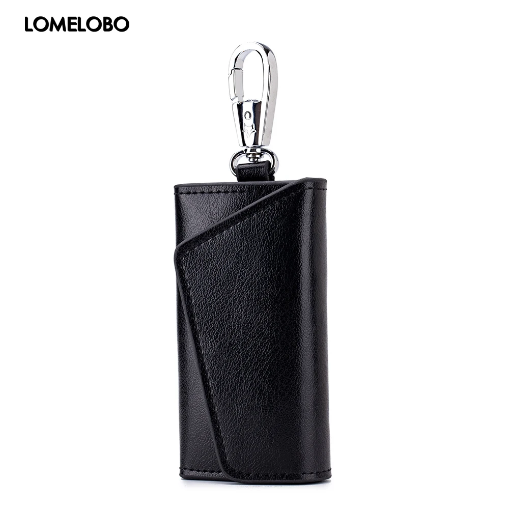 Lomelobo кошелек для ключей из спилка унисекс Мужской многофункциональный монет