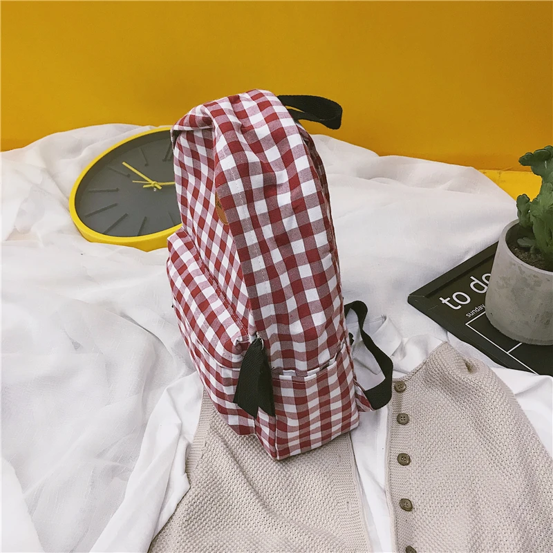 Рюкзак со Стивеном для женщин Путешествия Back Pack сестра рюкзак плед повседневное