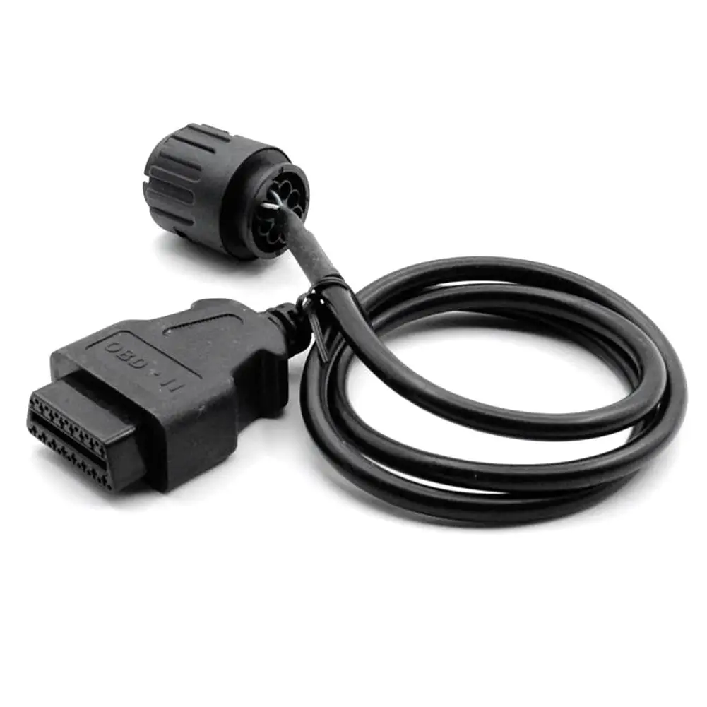 Диагностический Кабель адаптер OBD2 для мотоцикла 1 5 м 10 Pin BMW ICOM может выполнять все