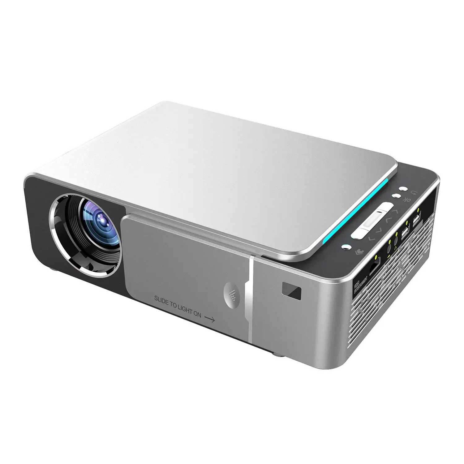 Топ HD мультимедиа Портативный светодиодный проектор домашний кинотеатр HDMI VGA AV USB
