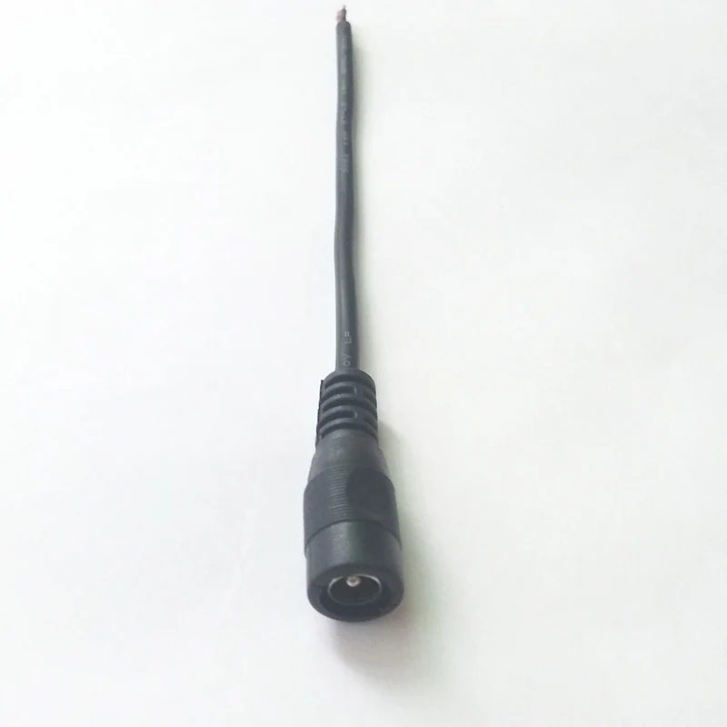 2 1 шт. 5 5x500 разъем DC мужской или женский кабель провода 15 см 30 22AWG 20AWG 18AWG для 5050 3528