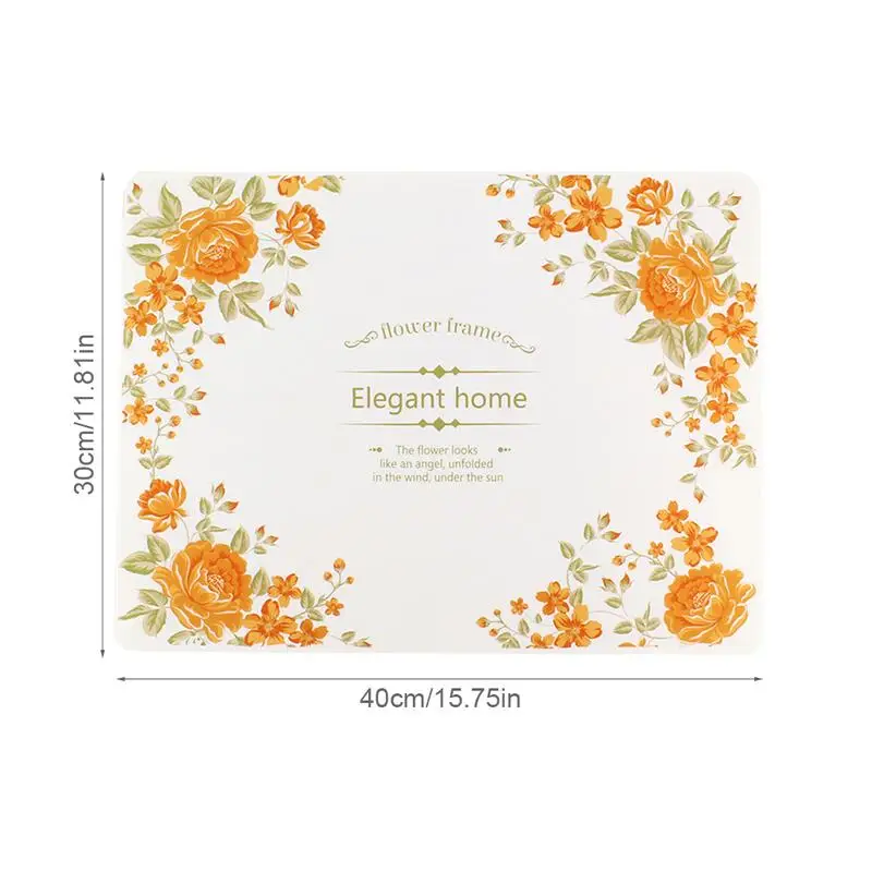 3 шт. наборы ковриков для стола силиконовые моющиеся прочные обеденный стол улицы 40*30 см 2018 детское украшение