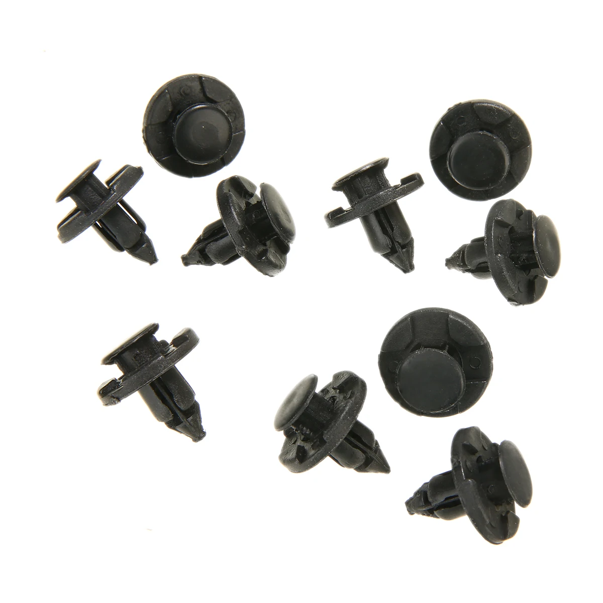 

10Pcs Plastic Bumper Fastener 8 mm Rivet Retainer Push Engine Cover Car Door Trim Clips For Nissan Micra Almera XTrail Juke