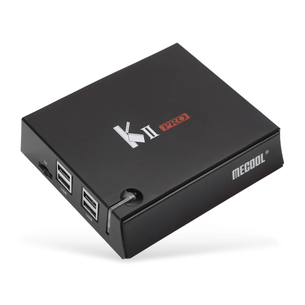 ТВ приставка MECOOL KII PRO Android 7.1.1 DVB S2 T2 K2 Amlogic S905D четырехъядерный 2G16G 4K Cline NEWCAMD 2 4/5 ГГц