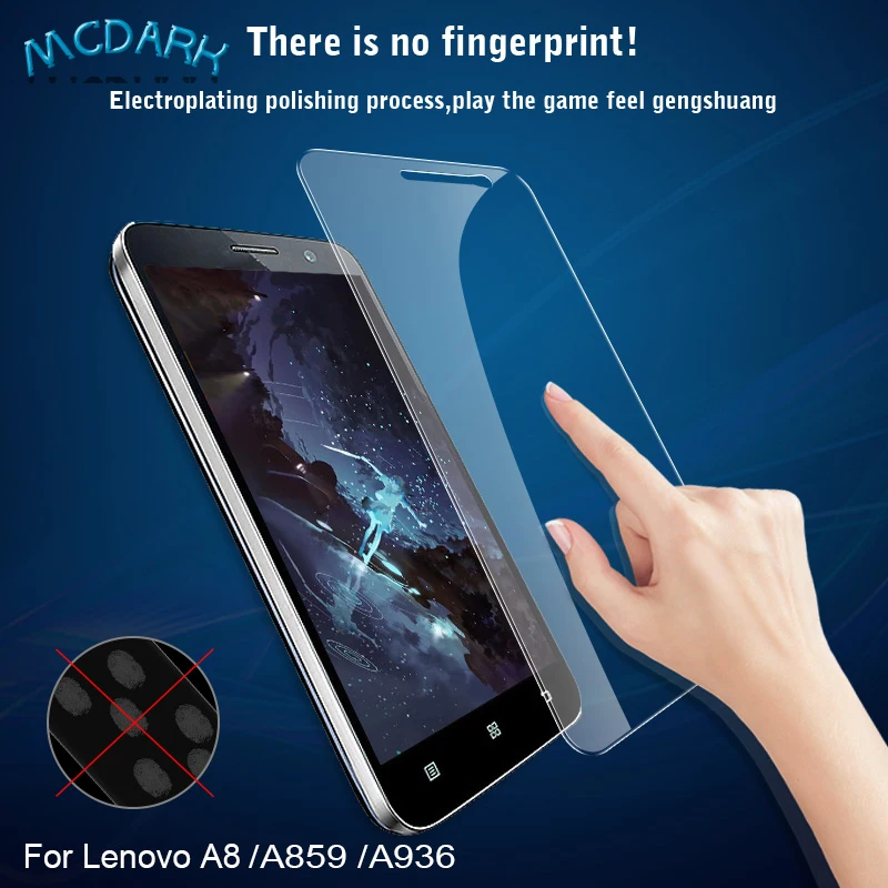 Защитная пленка для Lenovo A8 A806 A808 A808t сменная стеклянная A859 A936 простота установки