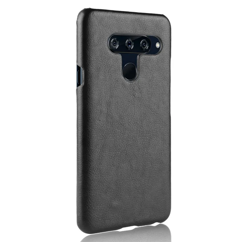 Чехол для LG V 40 тонкий жесткий чехол из поликарбоната с зернистой фактурой V40 ThinQ