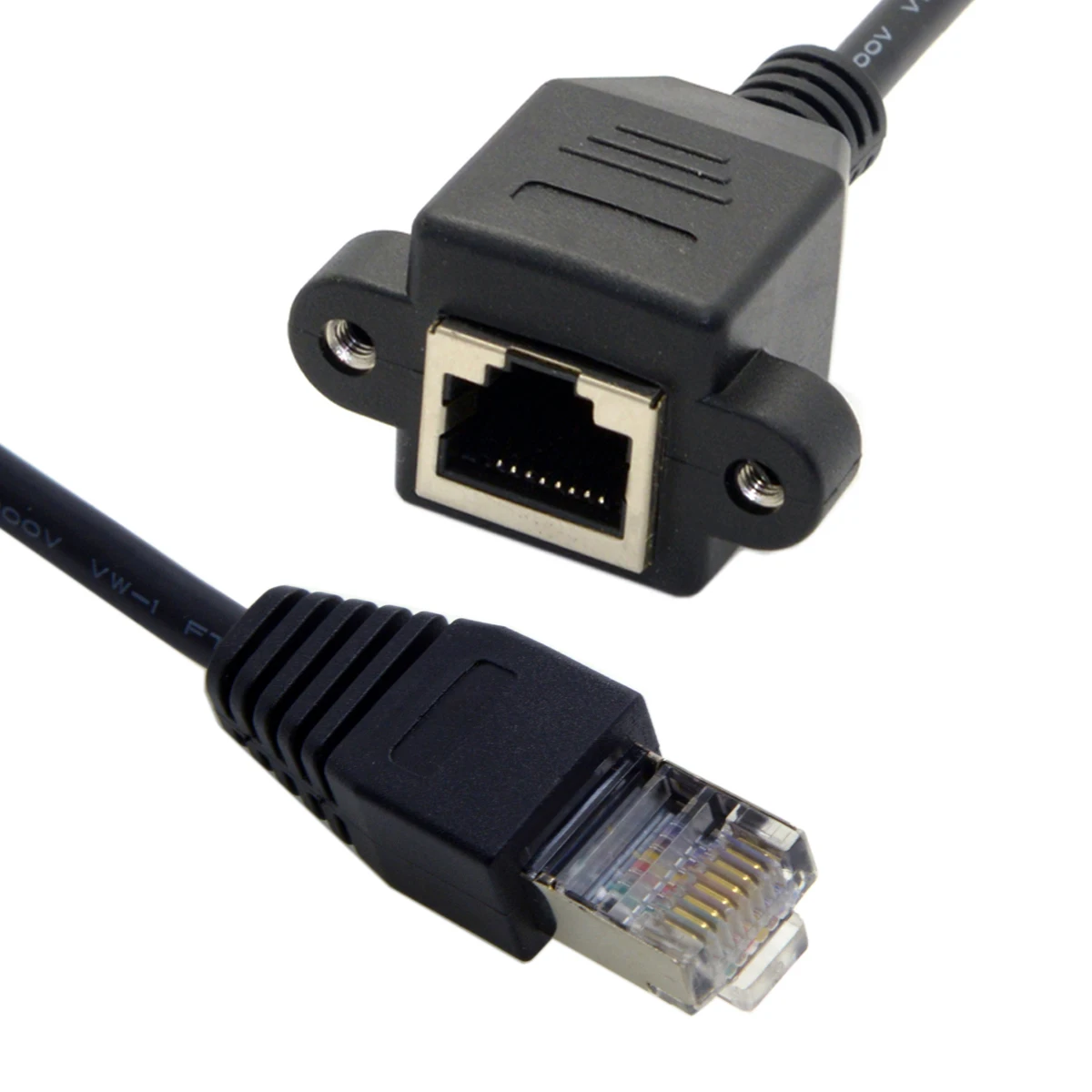 CY 8P8C FTP STP UTP Cat 5e мужского и женского пола Lan Ethernet сетевой кабель-удлинитель с