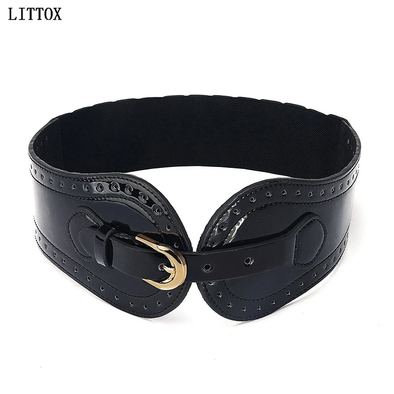 Женский широкий пояс из воловьей кожи эластичный для женщин|elastic belt|elastic fashion