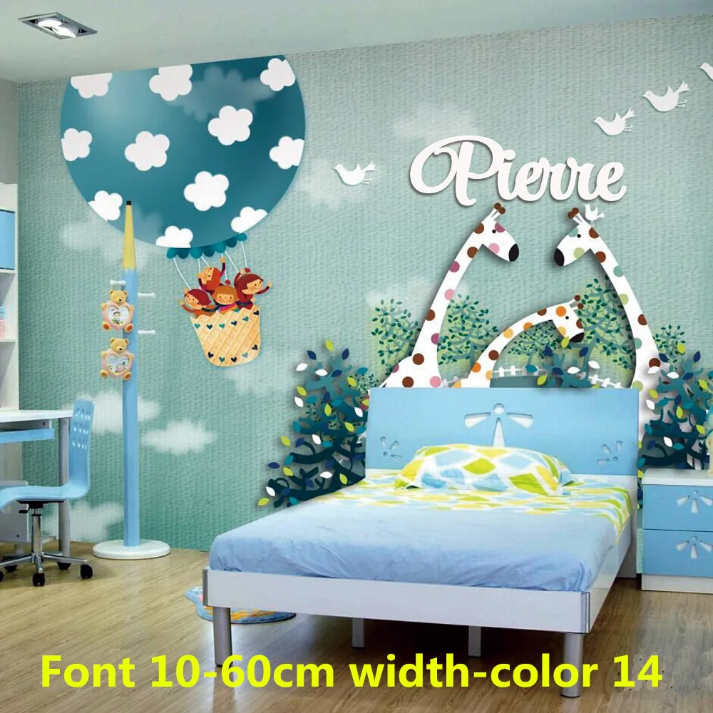 

Wooden Baby Name Sign Personalized Name Sign for Nursery Decor Children Interiors Baby Shower Kids Decortion Birthday Gift