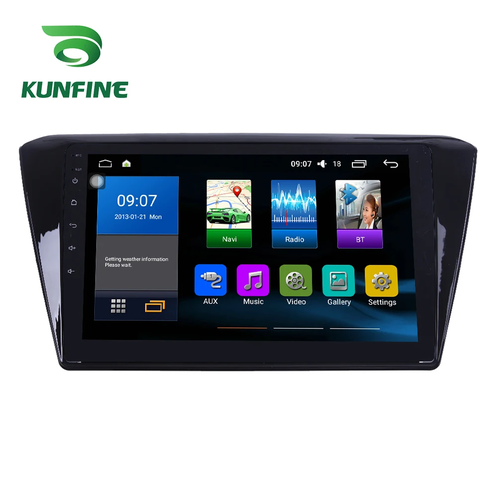 Восьмиядерный 1024*600 Android 8 1 автомобильный DVD GPS навигационный плеер Deckless стерео для