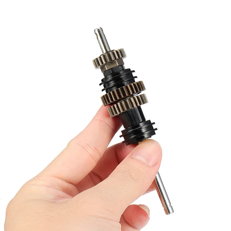 HG P407 1/10 2 4G 4WD Rc запчасти для автомобилей металлический 3-скоростной трансмиттер