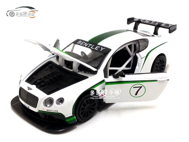 Лидер продаж 2019 1:32 Bentley Continental GT3 модель автомобиля из сплава литые модели