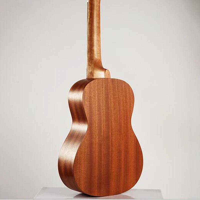 SEWS-26 Inch Ukulele Tiger Stripes Hawaiian Guitar Rosewood Fretboard 4 Strings Concert | Спорт и развлечения