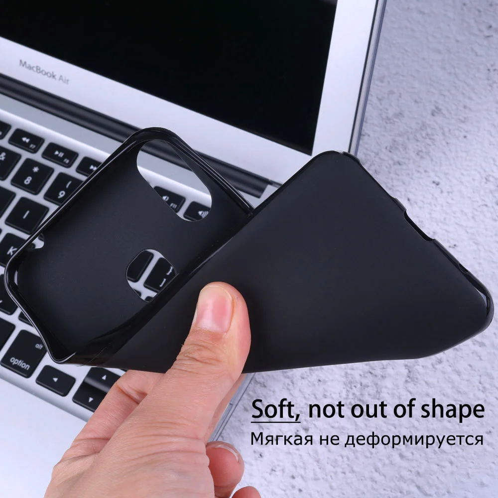 JONSNOW Soft Case for BQ Vsmart JOY 1 Plus Silicone Protection Pudding Anti Skid Phone Cover Concha | Мобильные телефоны и