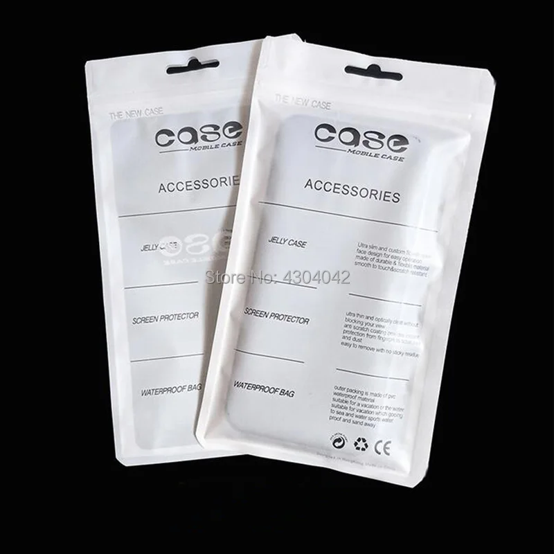 Пластиковые пакеты с замком Zip lock для iPhone Xs Max 8 7 Plus 5 размеров 11*19 см 100 шт.|Бамперы| |