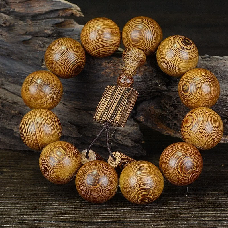 Браслет AURAREIKI Wenge буддистский браслет с бусинами деревянный розайн из