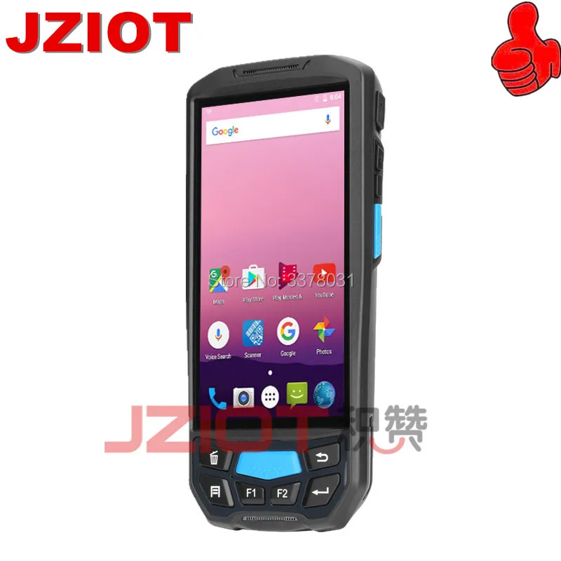 V9000 Android 7 0 android pda 1D 2D NFC RFID LF 125K считыватель|Сканеры| |