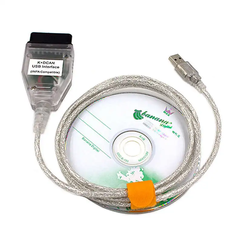 Интерфейс Usb Obd2 для Bmw Inpa/Ediabas K + Dcan позволяет полностью диагностировать кабель с
