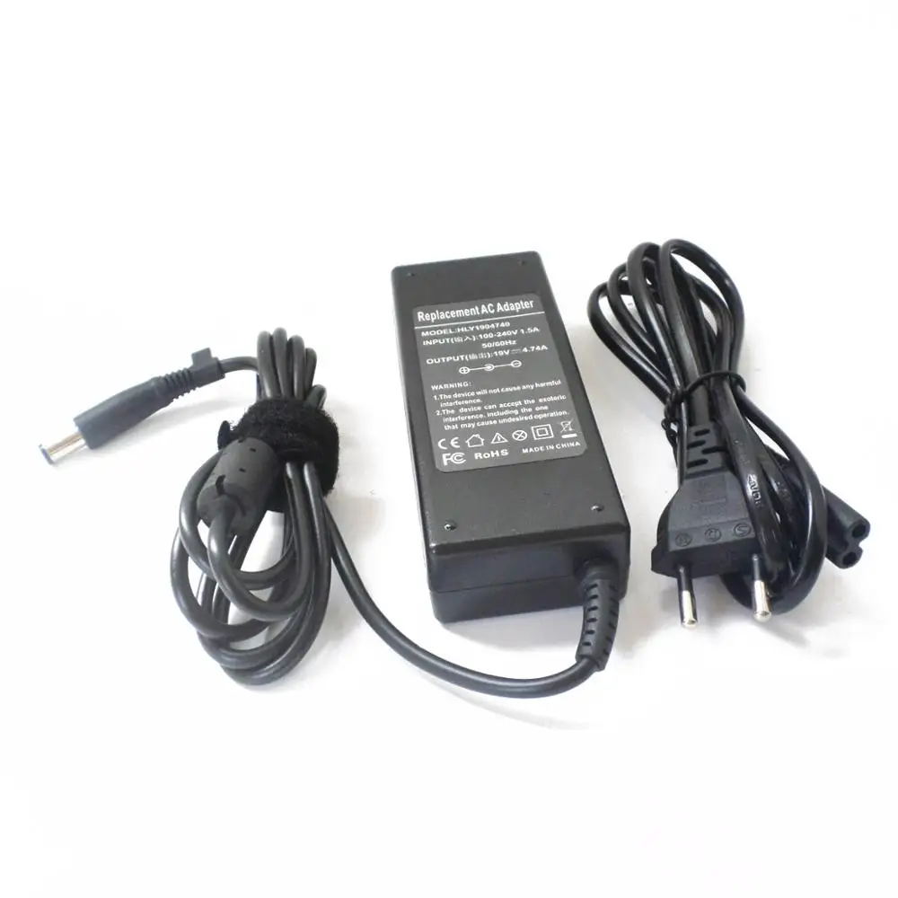 

AC adapter Power Supply Cord for HP Compaq Presario CQ35 CQ40 CQ45 CQ50 CQ60 CQ61 CQ62 CQ65 CQ60Z CQ70 Laptop Charger 19V 4.74A