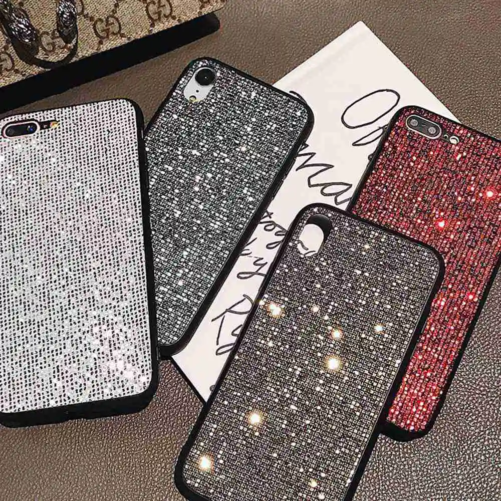 KISSCASE Glitter Case For Huawei P20 Pro Lite Nova 3 3i 2S Sparkling Coque Copinhas Cover |