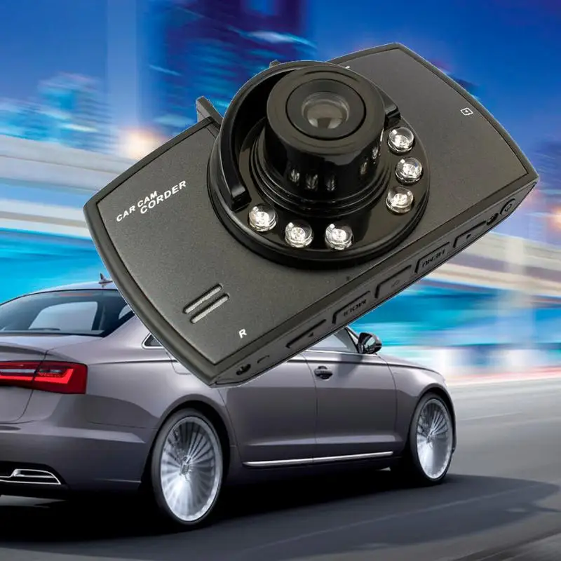 Автомобильный видеорегистратор Full HD 1080P 120 градусов для автомобилей с ночным
