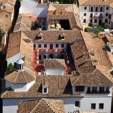 Крыши города Гранада seen from the Alhambra Spain плакат печать Julie Eggers (19x12)|Таблички и знаки| |