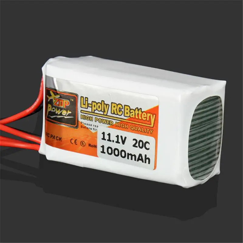LeadingStar аккумуляторная ZOP Power 3S 11 1 V 1000MAH 20C Lipo батарея JST вилка|Детали и аксессуары| |