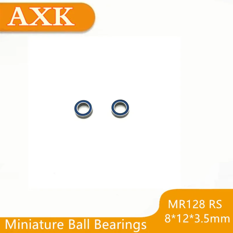 2021 Rushed Mr128rs подшипник Abec 3 (10 шт.) 8*12*3 5 мм миниатюрный Mr128 2rs упорные шариковые