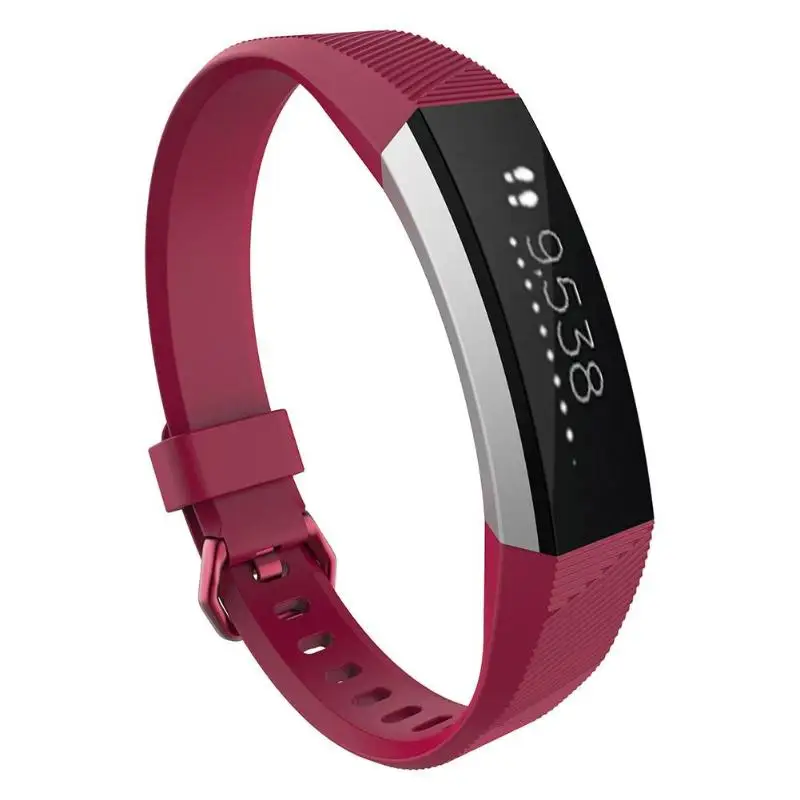 Силиконовый регулируемый ремешок для наручных часов Fitbit Alta HR S | Электроника