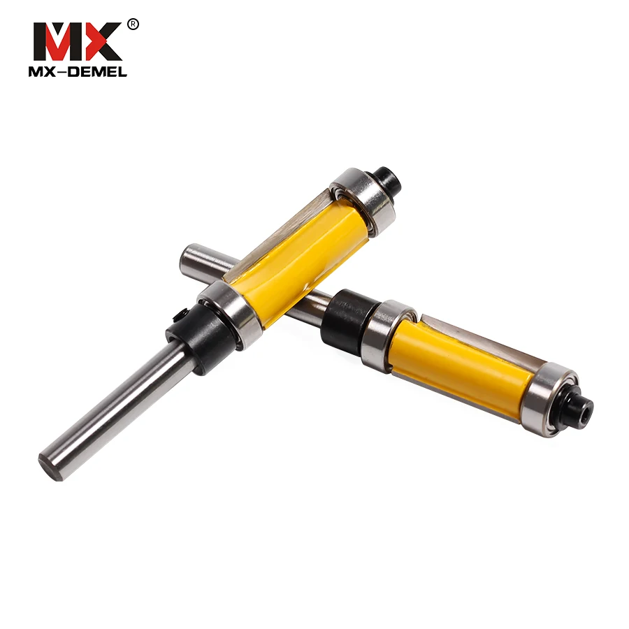 Pattern/Flush Trim Router Bit 2-1/2" Cutter Top & Bottom Bearing 37 orders | Инструменты