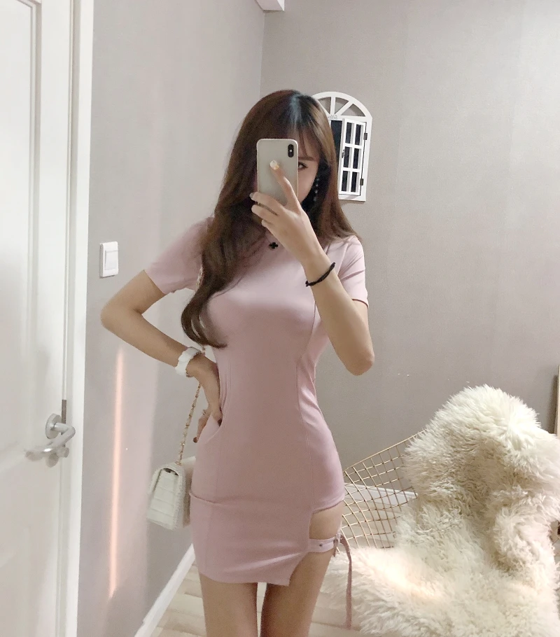 Женское Клубное бюстье с металлической пряжкой облегающее платье в европейском