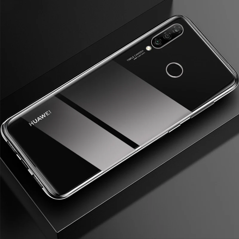 Clear Soft TPU Case For Huawei Y6 Y7 Pro Y9 P Smart Plus 2019 Honor 20i 10i 8S 8X 8A 8C 9 10 Mate 20 Lite 20X Ultra Thin Cover |