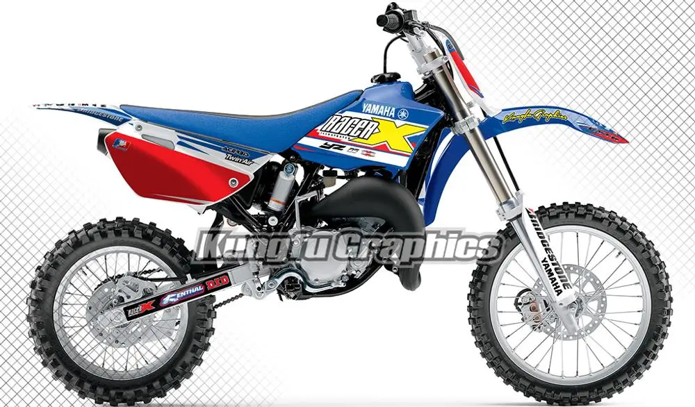Графические стикеры мотокросса KUNGFU наклейки для YZ85 YZ 85 2002 2003 2004 2005 2006 2007 2008 2009 2010