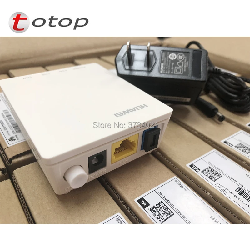 100 шт./лот HG8010H EPON ONU ONT 1GE порт SC UPC интерфейс английская прошивка с одной коробкой и