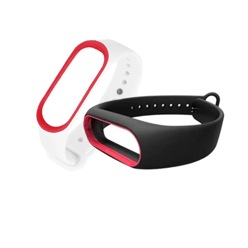 Ремешок силиконовый для Xiaomi Mi Band 3 спортивный браслет часов аксессуары xiaomi