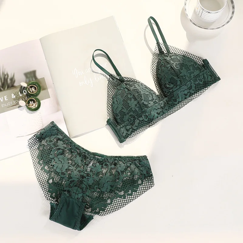 Мэм Bralette кружева Треугольники чашки сексуальное нижнее белье французские