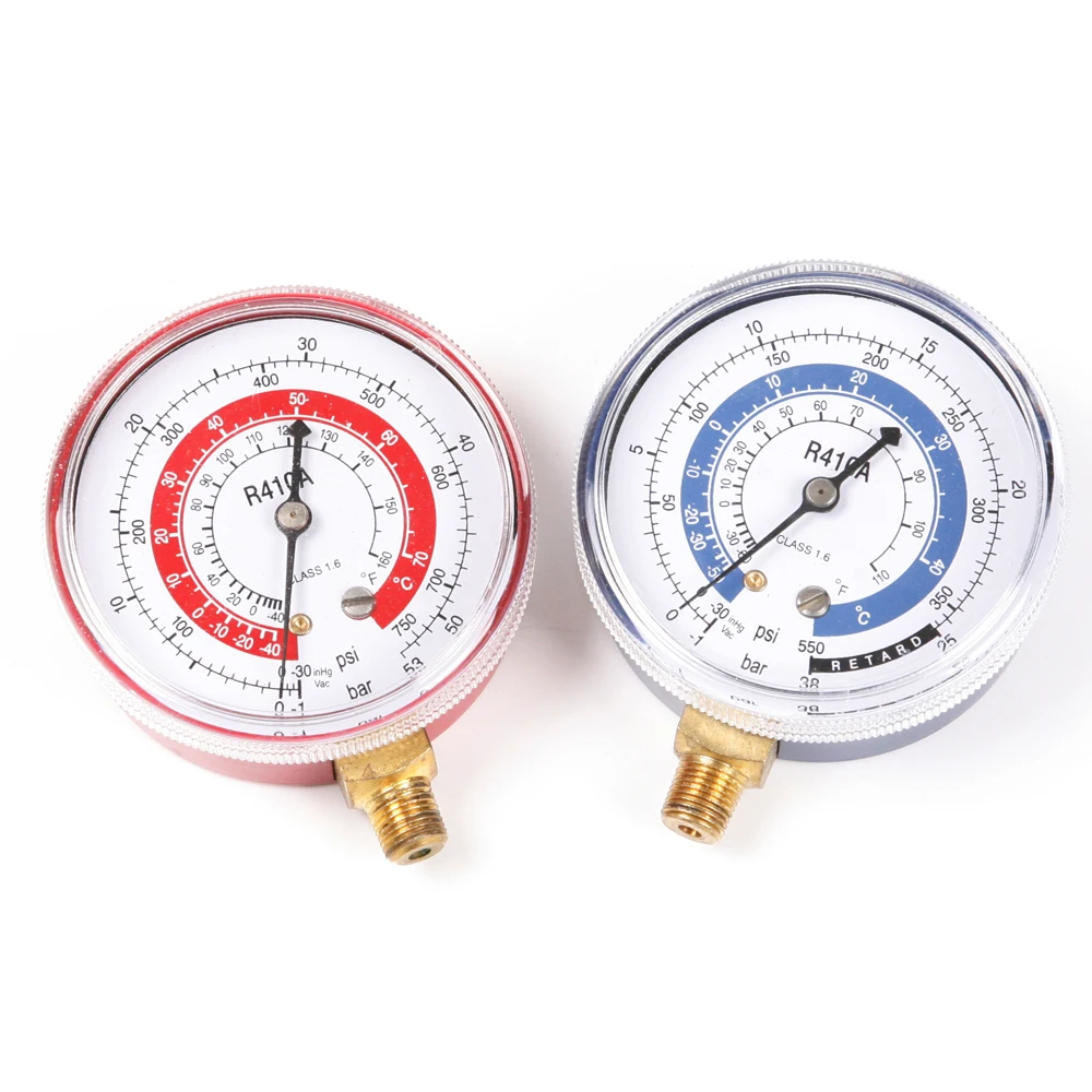 Автомобильный Кондиционер 2 шт. R410A R134A R22 хладагент низкий уровень давления PSI KPA RU