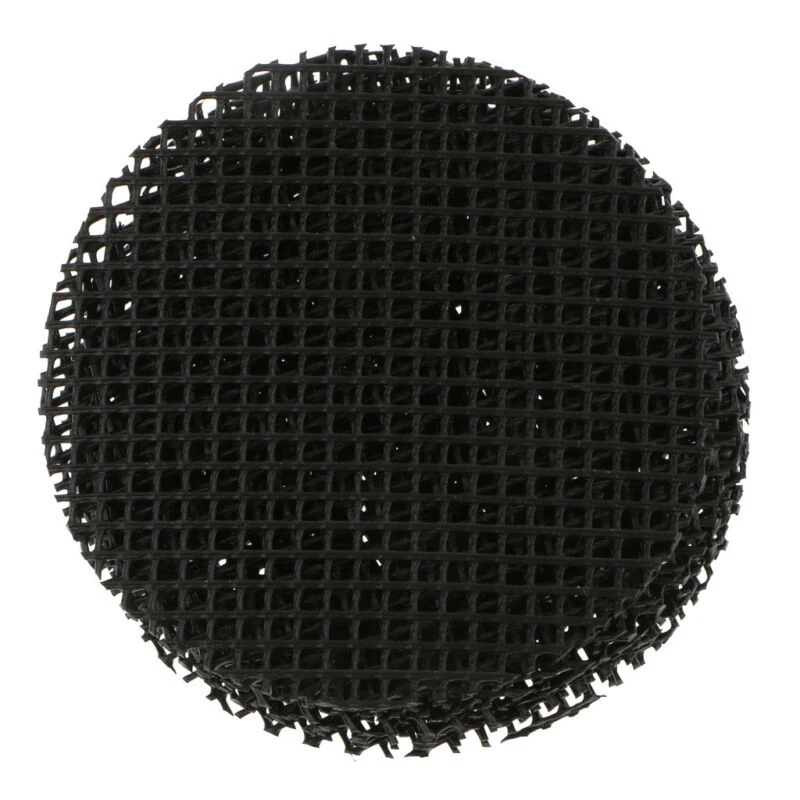 Черный цветочный горшок сетка дно решетчатый коврик потеря почвы герметичная