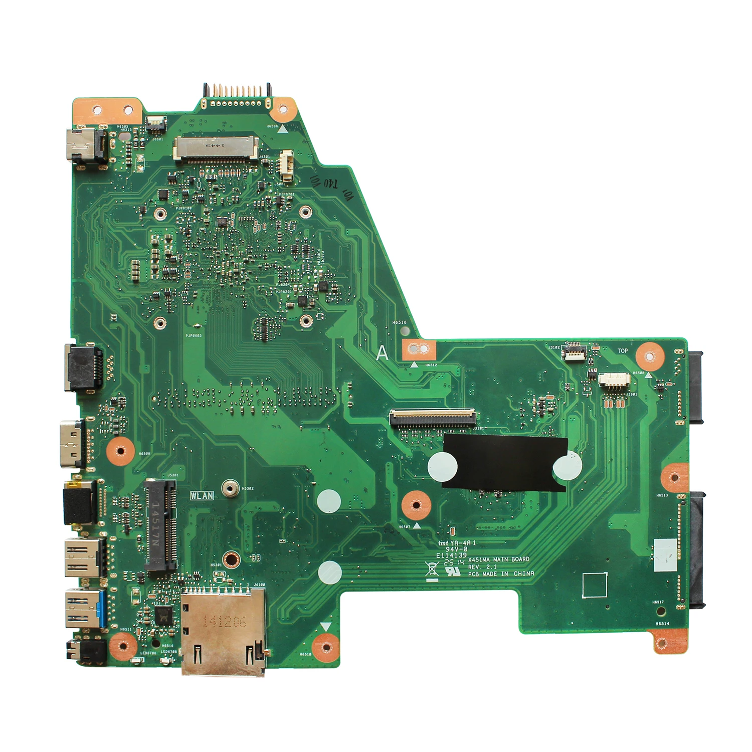 Для ноутбука ASUS F451M X451M X451MA N2930 cpu материнская плата REV 2 1 DDR3 Бесплатная доставка 100%