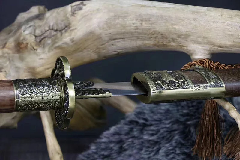 Популярный меч для Kangxi Samura Katana японский самурайский ручной работы 1060