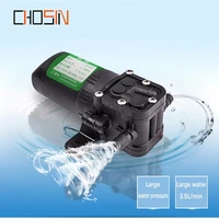 agricultural electric water pump durable dc 12v 70psi 3 5lmin black micro high pressure diaphragm water sprayer car wash 12 v