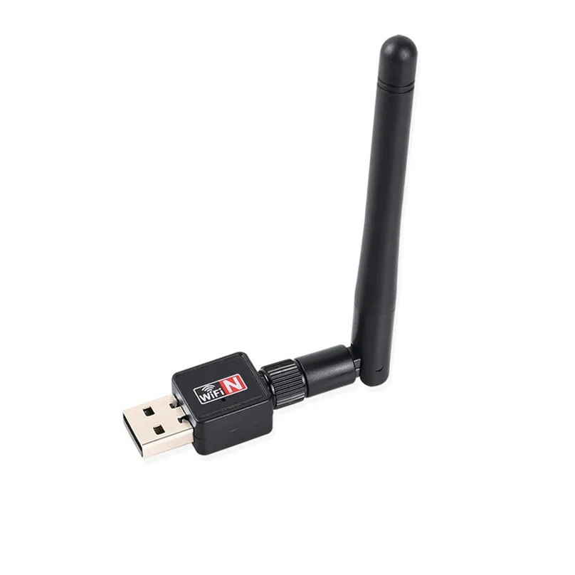 500 шт. 150 Мбит/с мини беспроводной USB Wi Fi адаптер ключ сетевая LAN Карта 802.11n/g/b