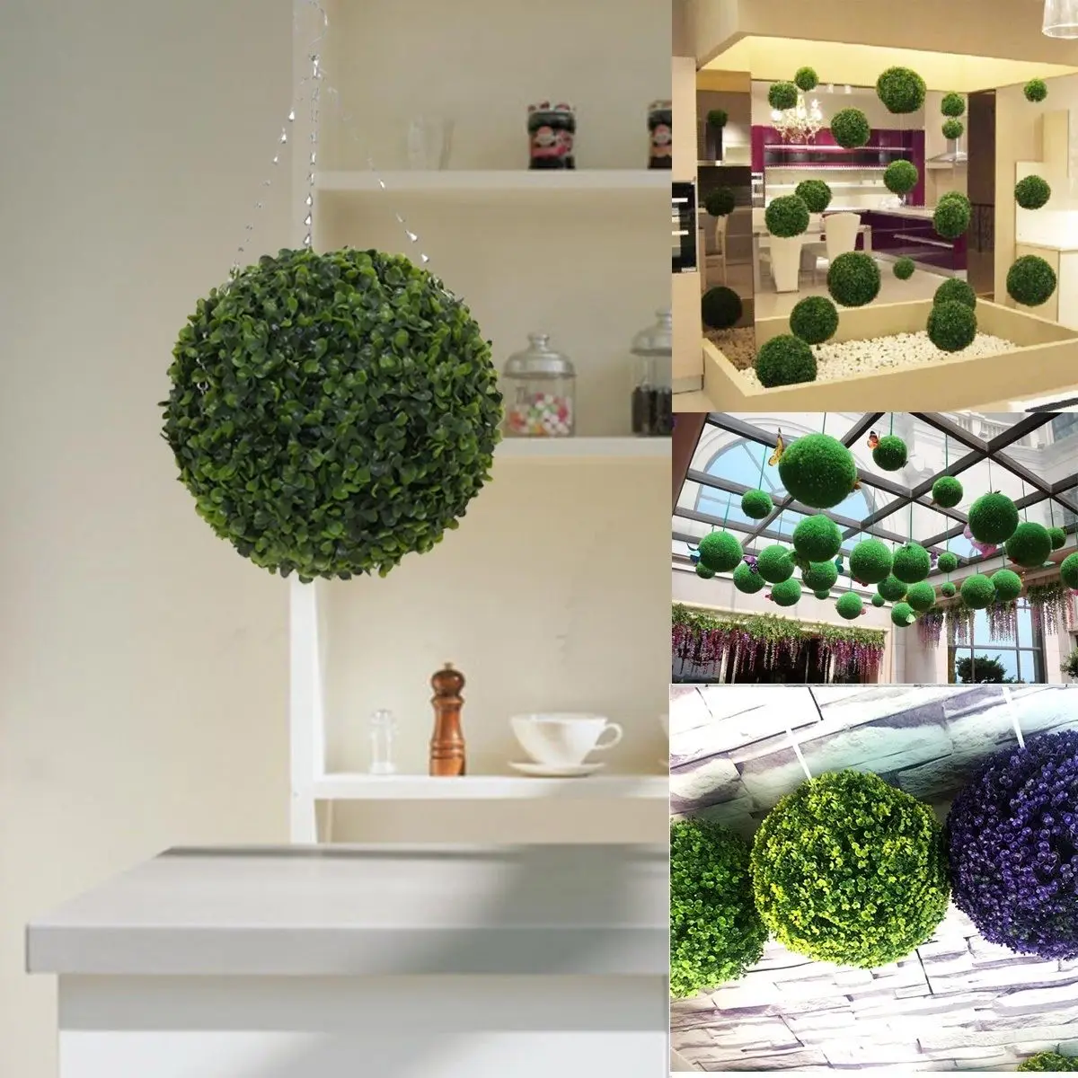 Новинка 2018 лидер продаж пластиковая искусственная зеленая трава шариковое