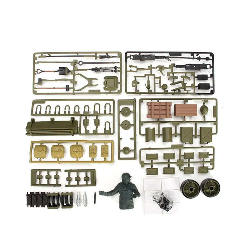 Heng Long 3898 1 2 4G 1/16 RC Танк US Sherman M4A3 танк с радиоуправлением боевой снаружи двери