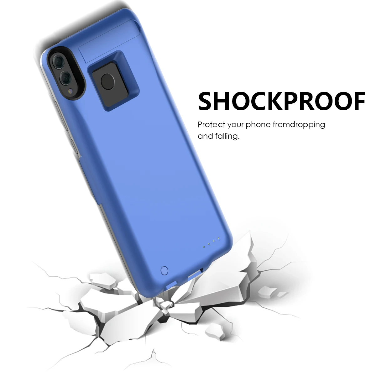 Для huawei Honor 8X Max 7500 мА/ч зарядное устройство чехол расширенный аккумулятор