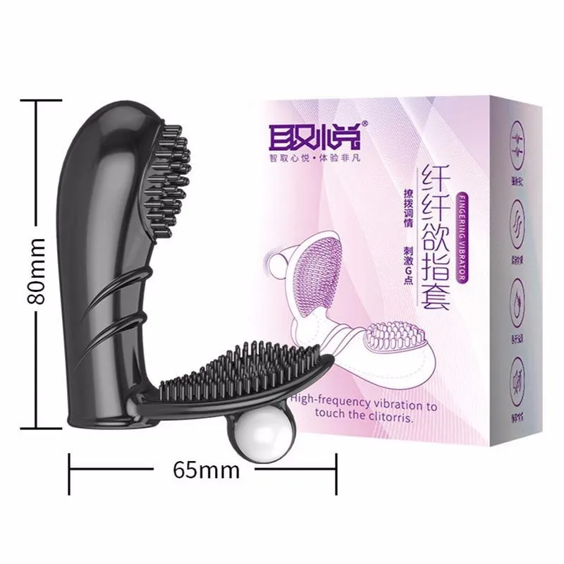G-Spot киска пальцевой вибратор Стимулятор клитора Секс Вибратор вибрации